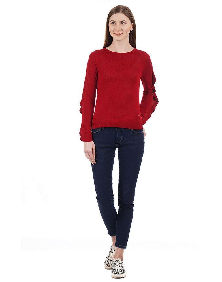 Pepe Jeans London Women Solid Sweater